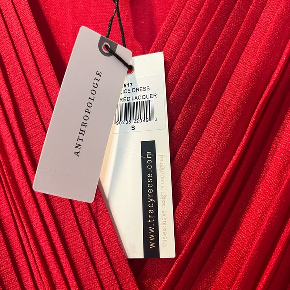 Anthropologie Dress Tracy Reese Pleated Midi Dress - Picture 4 of 9